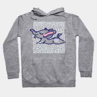 Cute Elephant Animal Yoga #5 Doodle Edition Hoodie